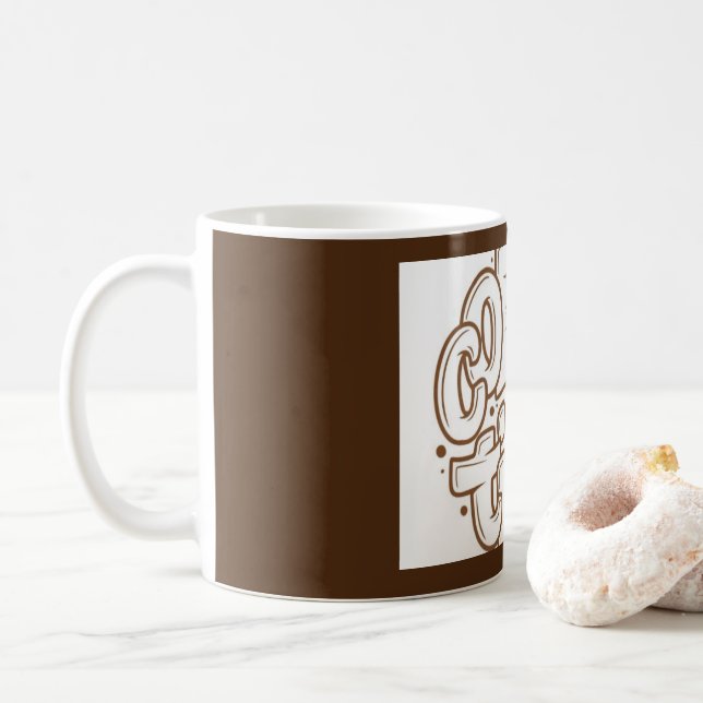 Taza De Café Coffee Mug (Con donut)