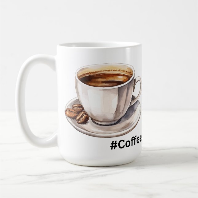 Taza De Café Coffee Mug (Izquierda)