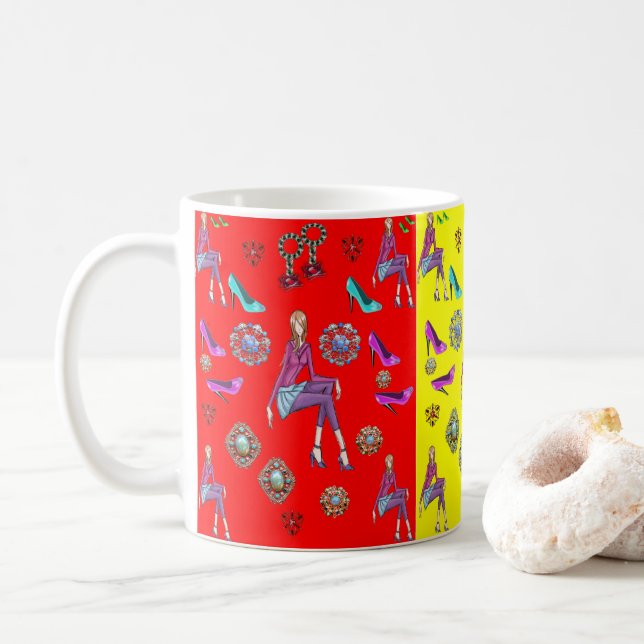 Taza De Café Coffee Mug (Con donut)