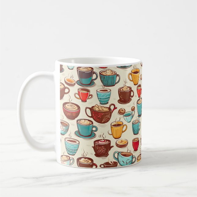 Taza De Café Coffee Mug (Izquierda)