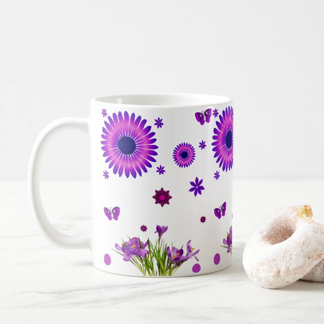 Taza De Café Coffee Mug (Con donut)