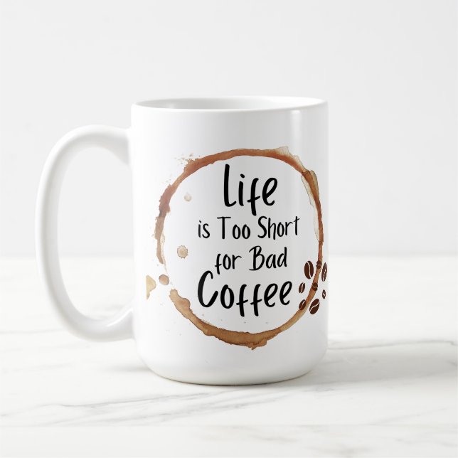Taza De Café Coffee Mug (Izquierda)