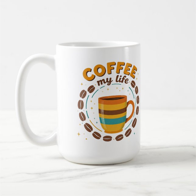 Taza De Café coffee mug (Izquierda)