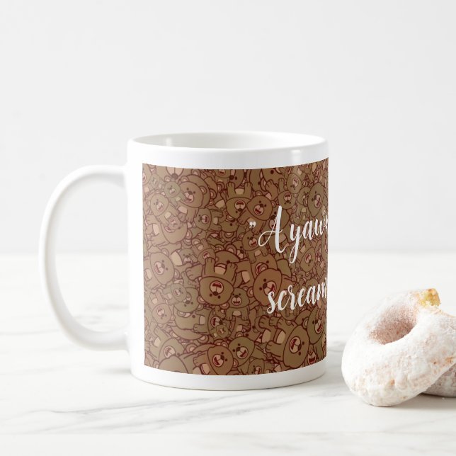 Taza De Café Coffee mug (Con donut)