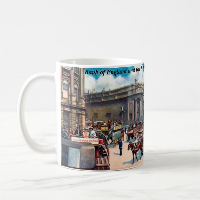 Taza De Café Coffee Mug - Banco de Inglaterra (Izquierda)