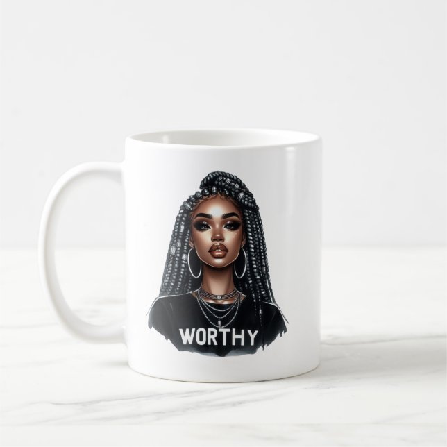 Taza De Café Coffee Mug basado en la fe (Izquierda)