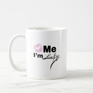 Taza De Café Coffee Mug: Bésame, tengo suerte