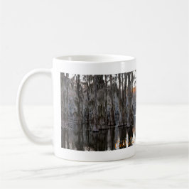 Taza De Café Coffee Mug - Caddo Lake sunset002