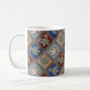 Taza De Café Coffee Mug con diseño de hoja de arce