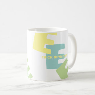 Taza De Café Coffee Mug con nombre e iniciativas sobredimension