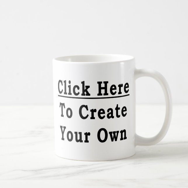 Taza De Café Coffee Mug (Crea tu propio) (Derecha)