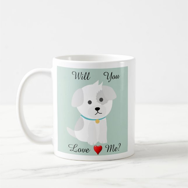 Taza De Café Coffee Mug De Amor Cuppy (Izquierda)