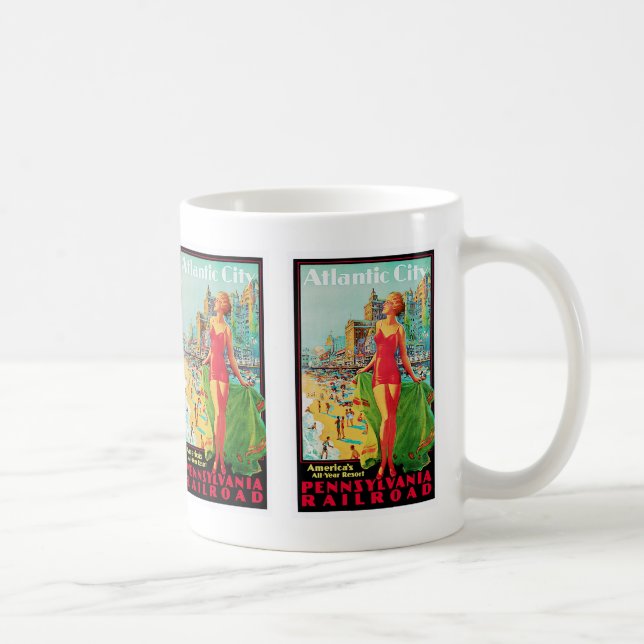 Taza De Café Coffee Mug de Atlantic City (Derecha)