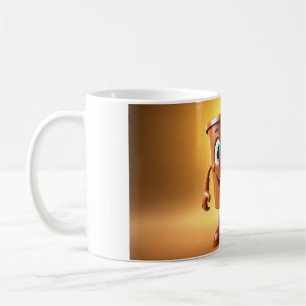 Taza De Café Coffee Mug de carácter 3D caprichoso - Comienza tu