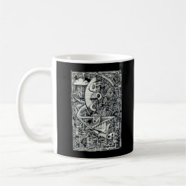 Taza De Café Coffee Mug de la cámara soñada (fondo oscuro)
