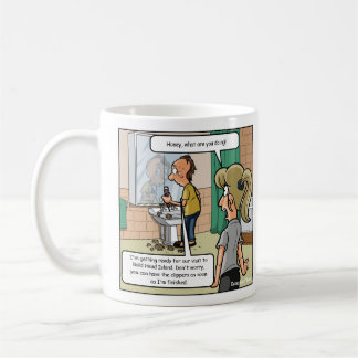 Taza De Café Coffee mug de la isla Cabeza Calva