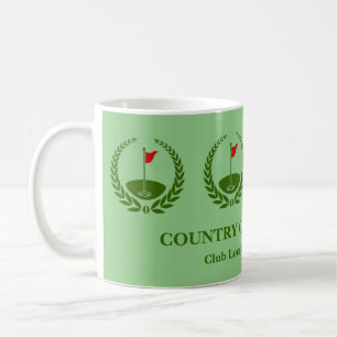 Taza De Café Coffee Mug de miembro del club de golf personaliza