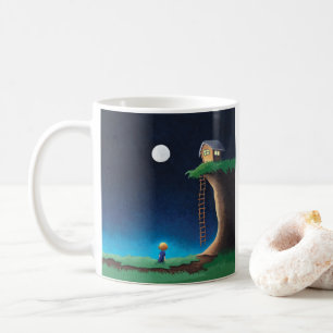 Taza De Café Coffee Mug de Moon Night Sky
