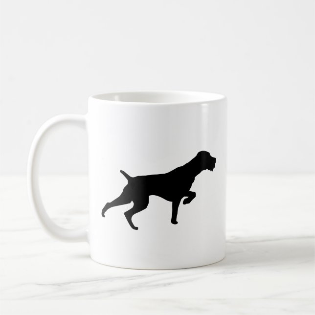 Taza De Café Coffee Mug de puntero con cable alemán (Izquierda)