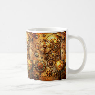Taza De Café Coffee Mug de Steampunk Art