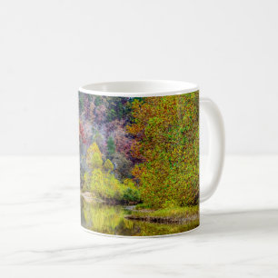 Taza De Café Coffee Mug de tranquilidad de otoño