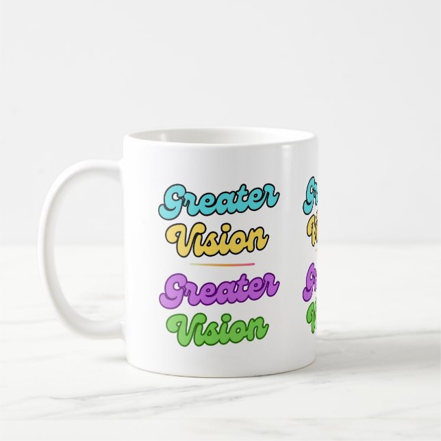 Taza De Café Coffee Mug de Visión Mayor (Izquierda)