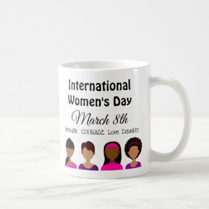 Taza De Café Coffee Mug, Día Internacional de la Mujer