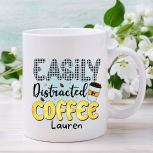 Taza De Café Coffee Mug Distraído Fácilmente