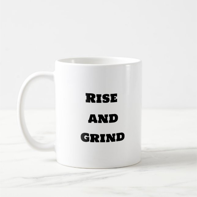 Taza De Café Coffee Mug divertida - Ause y Grind (Izquierda)