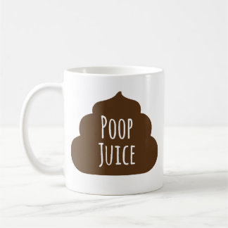 Taza De Café Coffee Mug divertido de jugo de poop