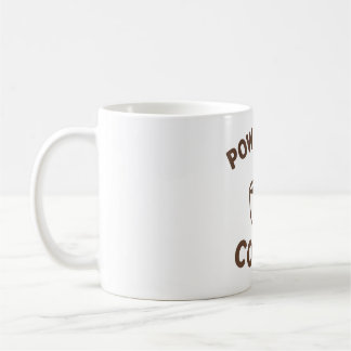 Taza De Café Coffee Mug divertido - Diseño "Alimentado por café