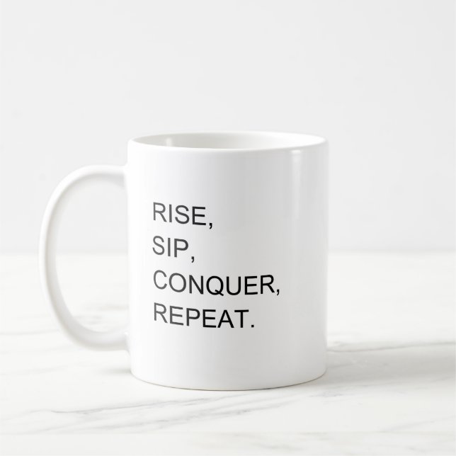 Taza De Café Coffee Mug divertido | Mug motivacional| Inspirado (Izquierda)