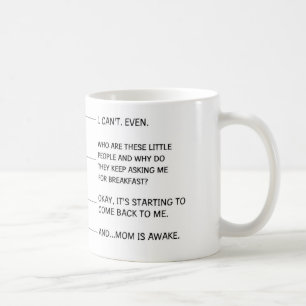 Taza De Café Coffee Mug divertido para mamá