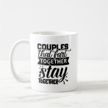 Coffee Mug divertido | Parejas Café Mug |