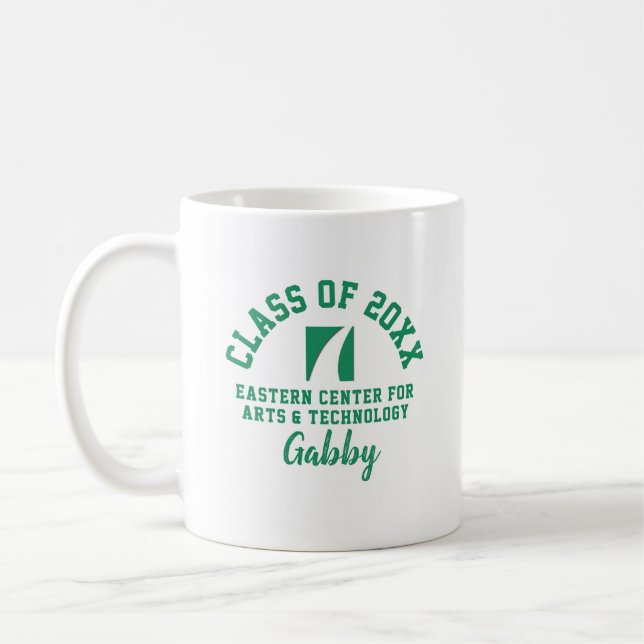 Taza De Café Coffee Mug Eastern Center for Arts & Technology (Izquierda)