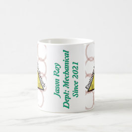 Taza De Café Coffee Mug en modo ingeniero - Divertido No molest
