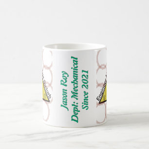 Taza De Café Coffee Mug en modo ingeniero - Divertido No molest