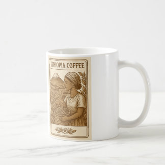 Taza De Café Coffee Mug_Ethiopian Coffee recopilable