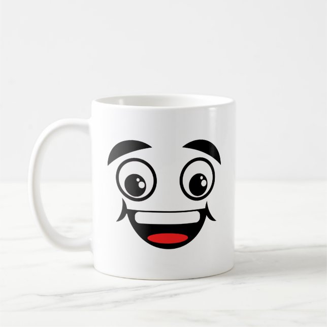 Taza De Café Coffee Mug feliz de soja (Izquierda)