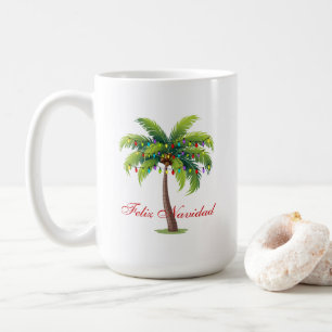Taza De Café Coffee Mug Feliz Navidad