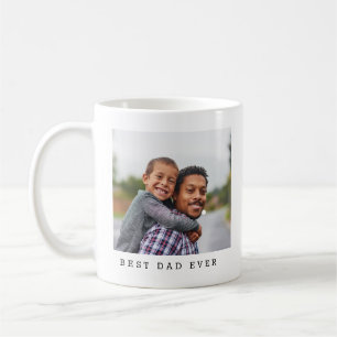 Taza De Café Coffee Mug Full Photo Personalizado Mejor Papá De 