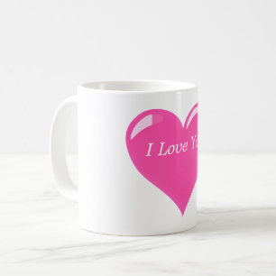 Taza De Café Coffee Mug Gift with Heart - I Love You