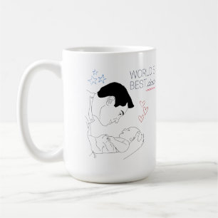 Taza De Café Coffee Mug happy day dad