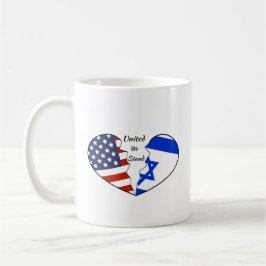Taza De Café Coffee Mug: Israel y Estados Unidos