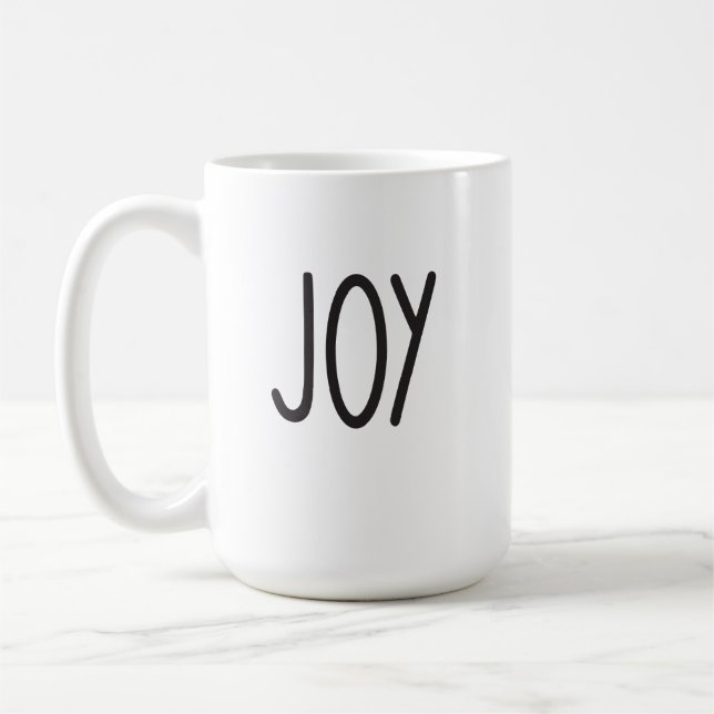 Taza De Café Coffee Mug: JOY (Izquierda)