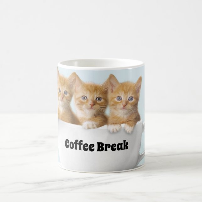 Taza De Café Coffee Mug-Kittens (Centro)