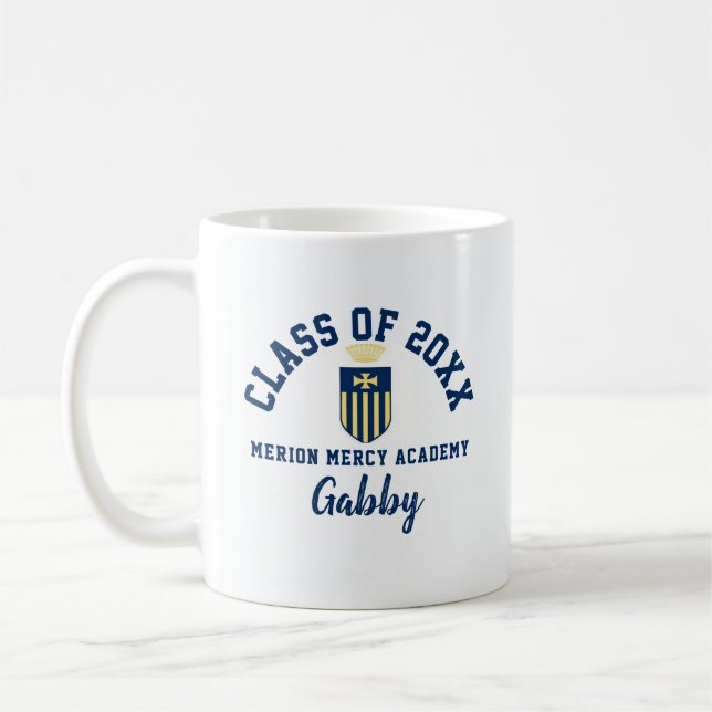 Taza De Café Coffee Mug Merion Mercy Academy, Tea, Cup (Izquierda)