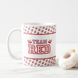 Taza De Café Coffee Mug miembro de TEAM RED