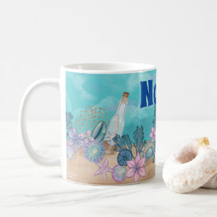 Taza De Café Coffee Mug personalizado de Seaside Ocean Beach
