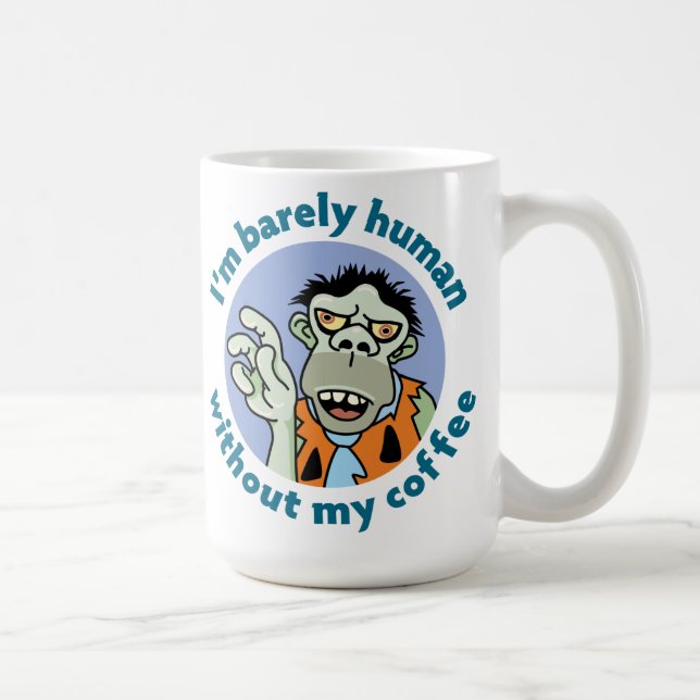 Taza De Café Coffee Mug Personalizado divertido (Derecha)